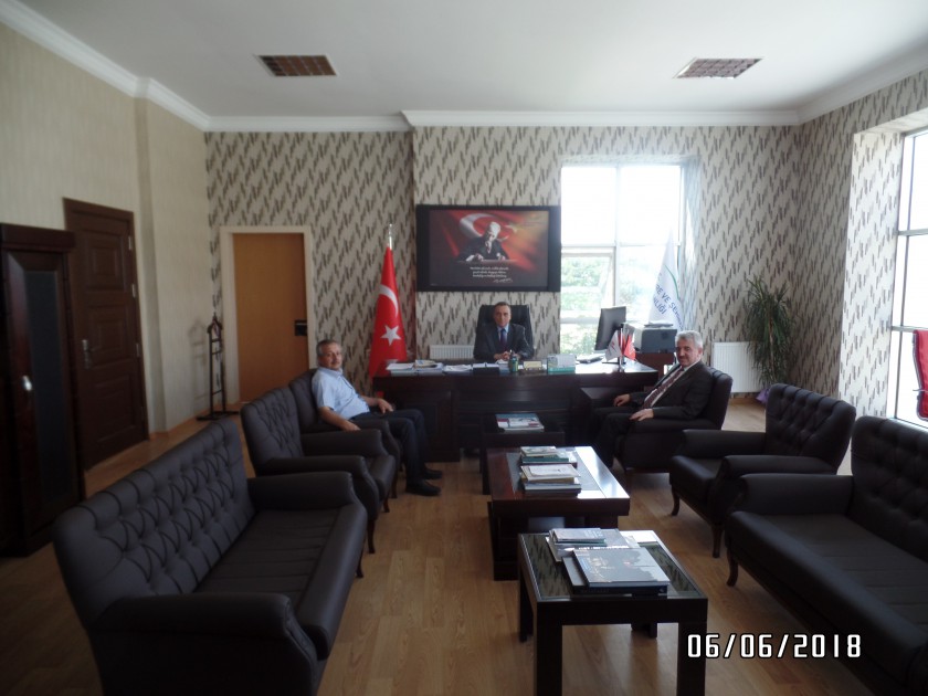 İller Bankası Konya Bölge Müdürü Yüksel Demirci'nin ziyareti