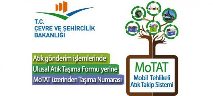 Atık gönderim işleminde, Basılı Ulusal Atık Taşıma Formu (UATF) yerine MoTAT üzerinden otomatik olarak oluşturulan “Taşıma Numarası” kullanılacaktır.