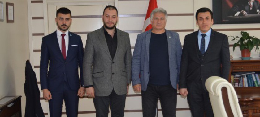 Bolu Ülkü Ocakları Yönetiminin Müdürlüğümüzü Ziyareti