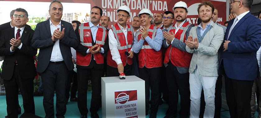 Bakan Özhaseki Sarıyer'de İmar Barışı'nı Anlattı, Okmeydanı Dönüşüm Projesini Başlattı