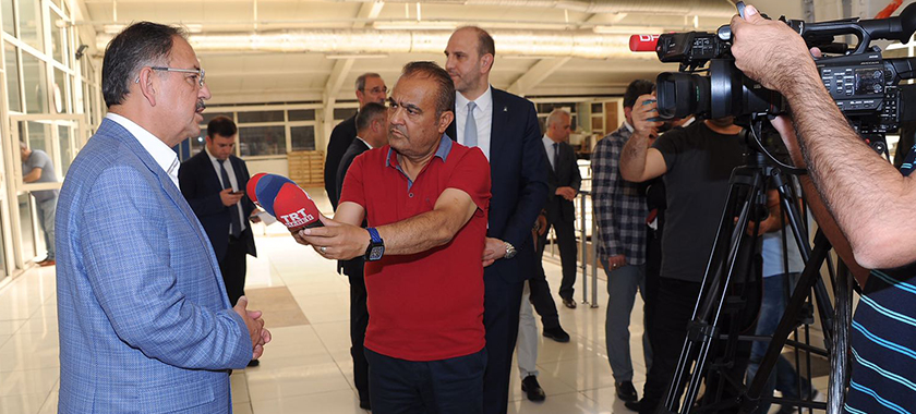 Bakan Özhaseki OSB Ziyareti’nde İmar Barışı’nı Değerlendirdi