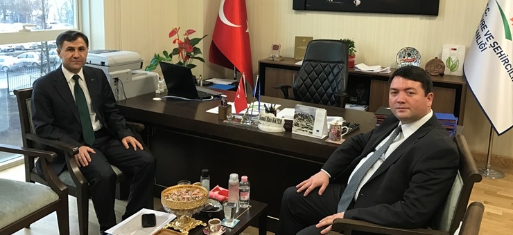 Bartın Provincial Director Mr. Ali ÖZCAN, Visited Our Director Mr. İsmail Raci BAYER