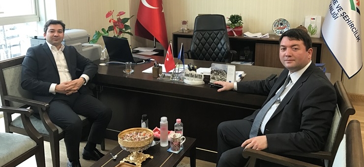 Advisor to the Minister of Energy and Natural Resources Mr. Abdulaziz ÜNAL, Visited Our Director Mr. İsmail Raci BAYER