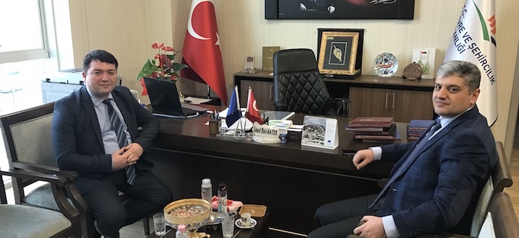 İller Bankası A.Ş. Assistant General Manager Mr. Hakan ÇOLAK,Visited Our Director Mr. Ismail Raci BAYER