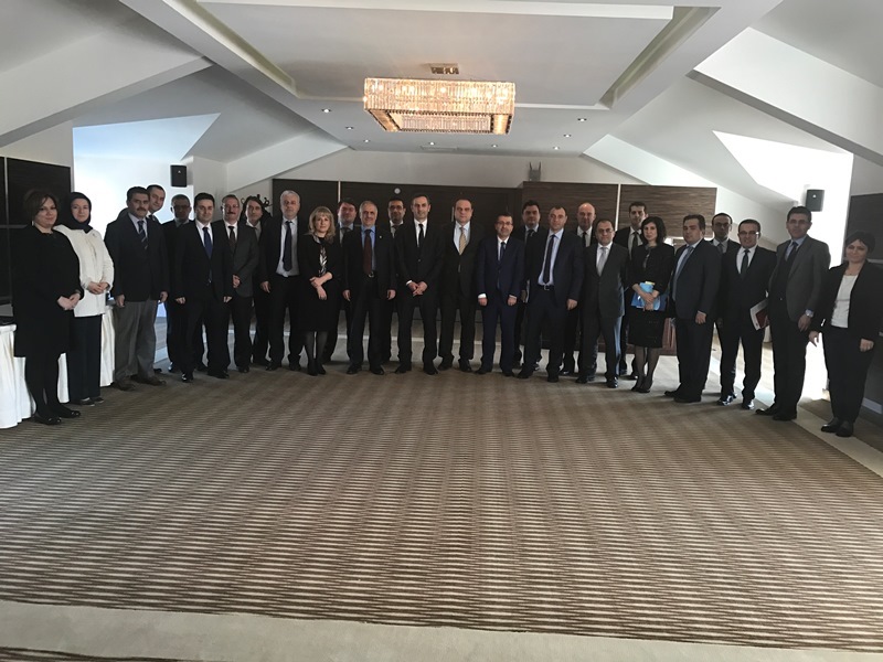 Our Director, Mr. İsmail Raci BAYER, attended the meeting lunch headed by The Undersecretary of the Ministry of EU Affairs Mr. Ahmet YÜCEL (NIPAC) and Undersecretary of the Treasury Mr. Osman ÇELİK (NAO)