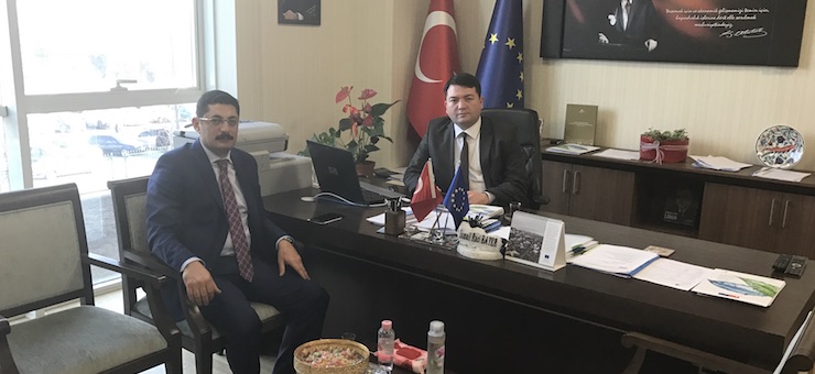 ŞUSKİ General Manager Mr. Mehmet Hamdi US, Visited Our Director Mr. İsmail Raci BAYER