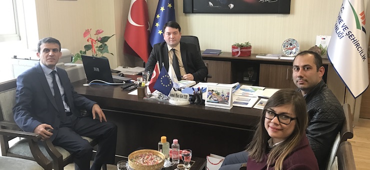 Director of KASMİB Mr. Adnan TOT visited our Director Mr. İsmail Raci BAYER.