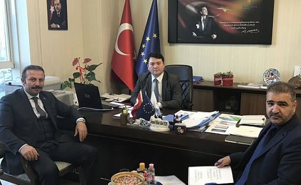 DİSKİ General Manager Mr. Ahmet KARADAĞ visited our director Mr. İsmail Raci BAYER. 