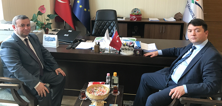 Kastamonu Provincial Directorate of Ministry of Environment and Urbanisation Mr. Oktay MARŞAP, our Director Mr. İsmail Raci BAYER. 