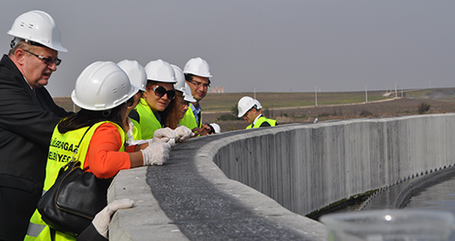 Visit of EU to Lüleburgaz Wastewater Treatment Plant