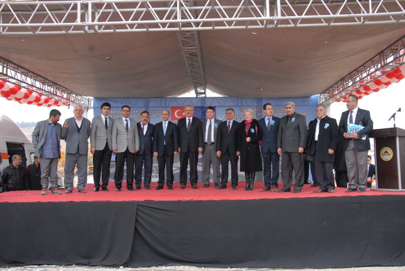 Groundbreaking Ceremony for Construction of Adıyaman Wastewater Treatment Plant