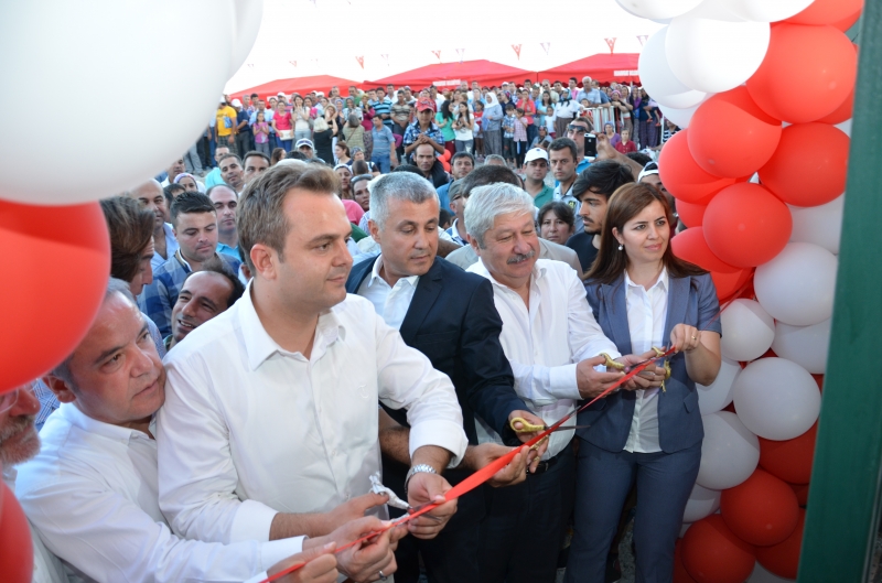 The opening ceremony of the service for the Construction for Water Supply in Manavgat has been realized.