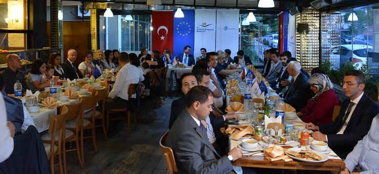 A collective İftar dinner hosted by our Director Mr. İsmail Raci BAYER was held with the participation of our department's staff.