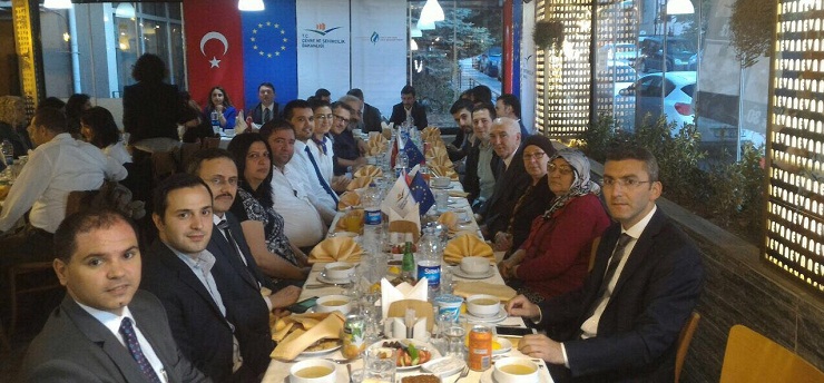 A collective İftar dinner hosted by our Director Mr. İsmail Raci BAYER was held with the participation of our department's staff.