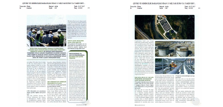 An interview on our Department's activities was published in a popular business magazine.