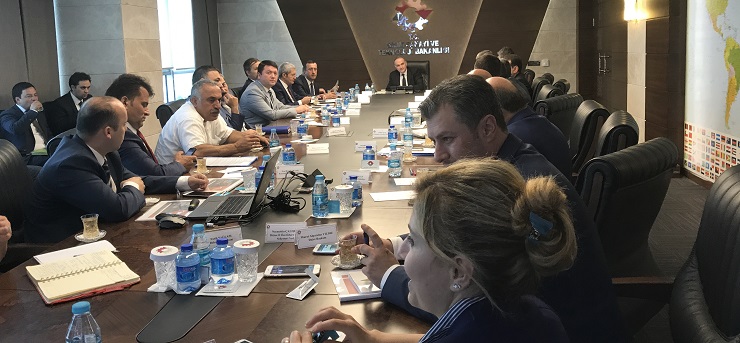 Our Director Mr. İsmail Raci BAYER participated to the meeting held under the presidency of the Science, Industry and Technology Minister Mr. Faruk ÖZLÜ.