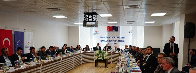 Launch of Mardin Waste Water Project.