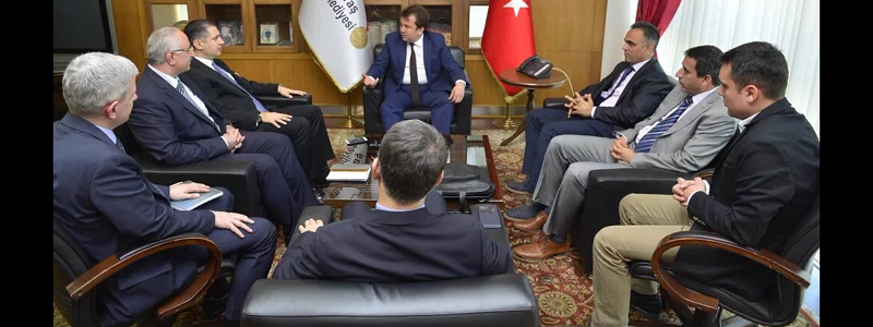 Visit of Director to Kahramanmaraş Municipality.