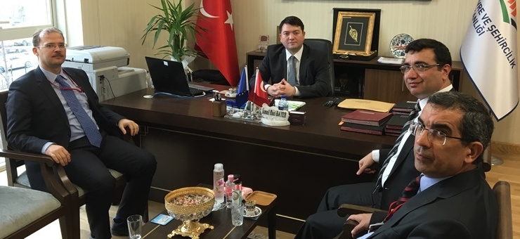 Representatives of NAO Office visited Our Director Mr. İsmail Raci BAYER 