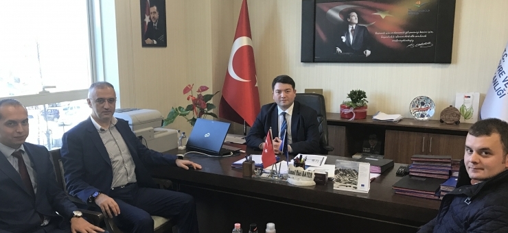 Mayor of Giresun Bulancak Mr. Recep YAKAR, Visited Our Director Mr. Ismail Raci BAYER