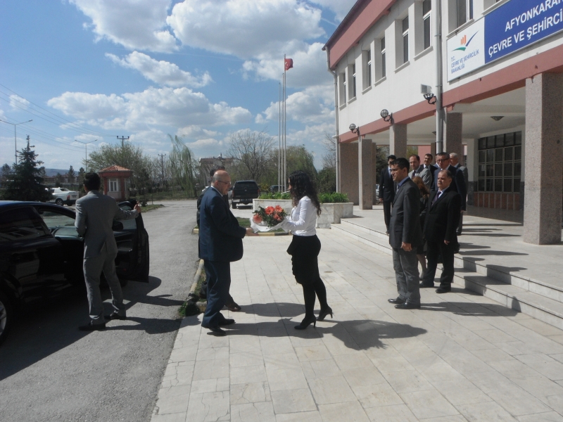 Müsteşar Yardımcımız Sayın İrfan UZUN İl Müdürlüğümüzü ziyaret etti.