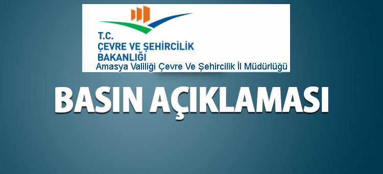 BASIN BİLDİRİSİ, Evsel Atık Su Ve Atık Su İle Oluşabilecek Zararlı Gazlardan Nasıl Korunuruz