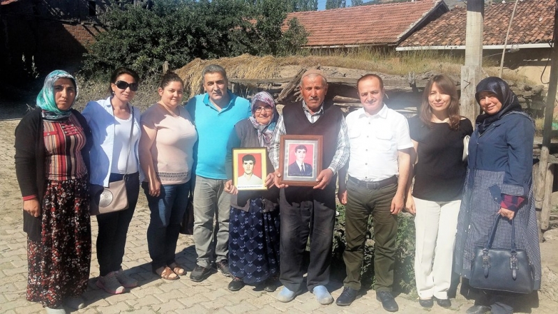 İl Müdürlüğümüzce, Şehit Ailemize Bayramlaşma Ziyaretinde Bulunuldu.