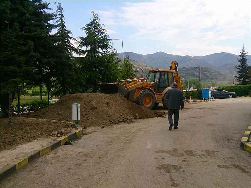 İl Müdürlüğümüz Bahçe Peyzaj Çalışmaları Tamamlanıyor.