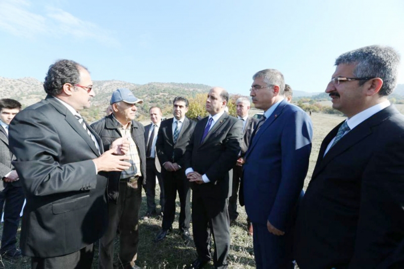 SAYIN VALİMİZ İbrahim Halil ÇOMAKTEKİN ve İL MÜDÜRÜMÜZ Ahmet Özkan KAYA YURT İNŞAATINDA İNCELEMELERDE BULUNDU