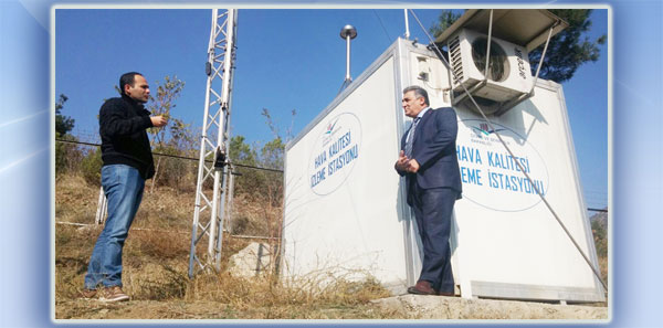 İlimiz Hava Kalitesi Gözlem İstasyonlarının Bakım ve Kontrolü Yapıldı. 