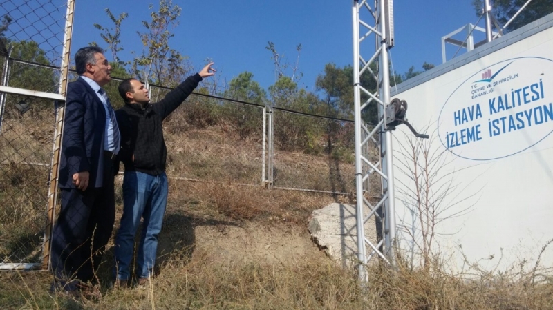 İlimiz Hava Kalitesi Gözlem İstasyonlarının Bakım ve Kontrolü Yapıldı. 