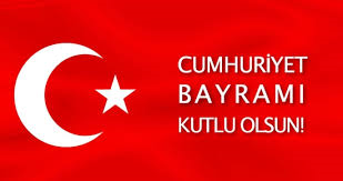 29 Ekim Cumhuriyet Bayramı Kutlama Mesajı