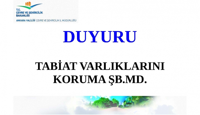 ODTÜ Koruma Amaçlı İmar Planı 06.05.2015 tarihinden itibaren 30 gün süreyle askıya çıkarılmıştır.