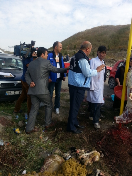 İL MÜDÜRLÜĞÜMÜZCE KURBAN BAYRAMINDA DA ÇEVRE DENETİMLERİ GERÇEKLEŞTİRİLDİ