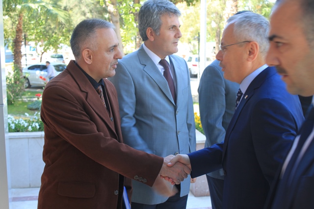 Çevre ve Şehircilik Bakanlığı Bakan Yardımız Sayın Mehmet  CEYLAN İl Müdürlüğümüzü ziyaret etmişlerdir.