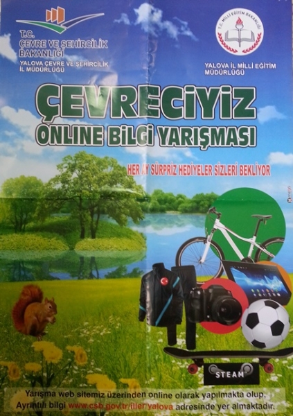  Ödüllü Online Çevreciyiz Bilgi Yarışması