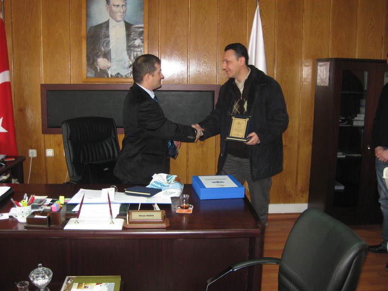 Personel Tayini ve Plaket Verilmesi