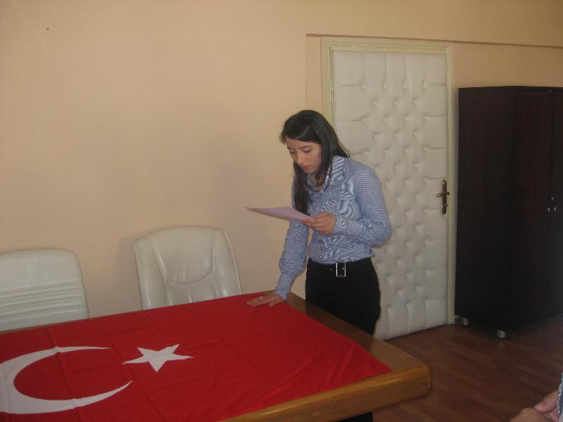 İl Müdürlüğümüz Personellerinin Yemin Töreni