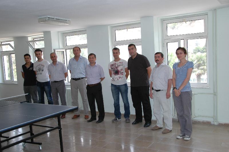 Masa Tenisi Turnuvası Kupa Töreni