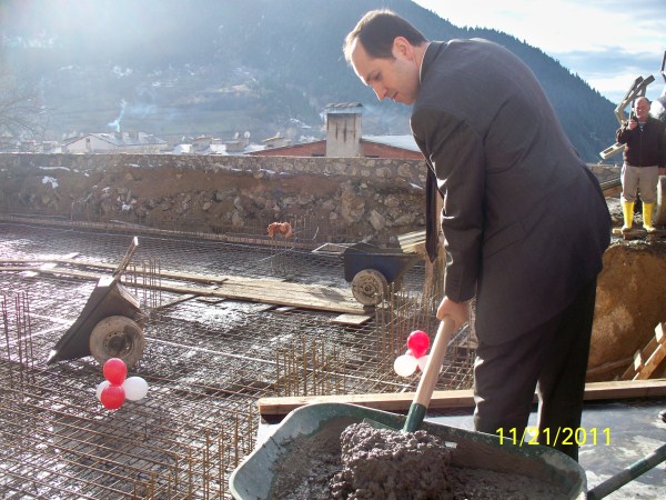 Afet Konutları Temel Atma Töreni