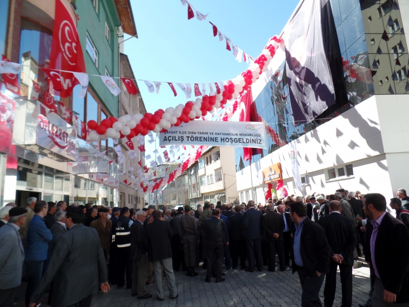 Şavşat Gıda Tarım ve Hayvancılık İlçe Müdürlügü Hizmet Binası Açılışı