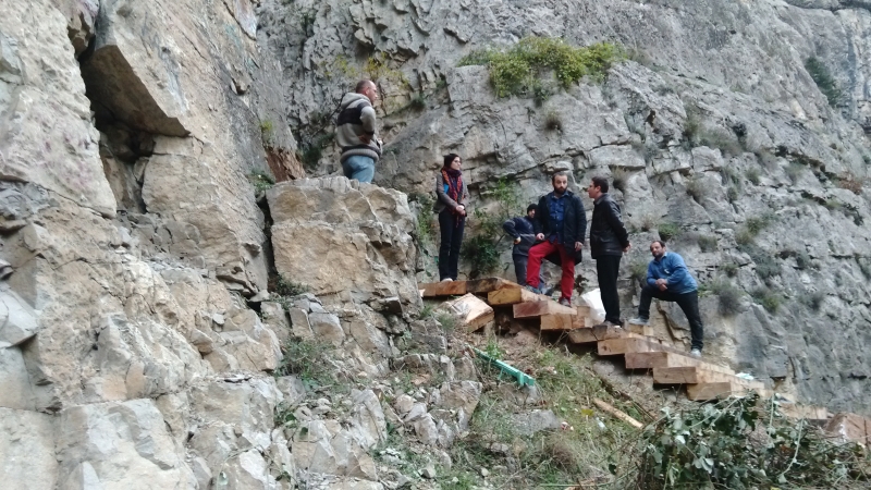 Ardanuç Cehennem Deresi Kanyonunda İnceleme