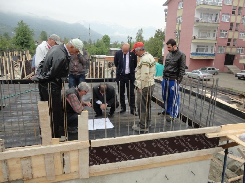 Arhavi ilçesinde yapılan 36 adet afet konutu, AFAD İl Müdürü Mehmet Salih AVCI ve İl Müdürümüz Hasan BEBEK tarafından denetlenmiştir.