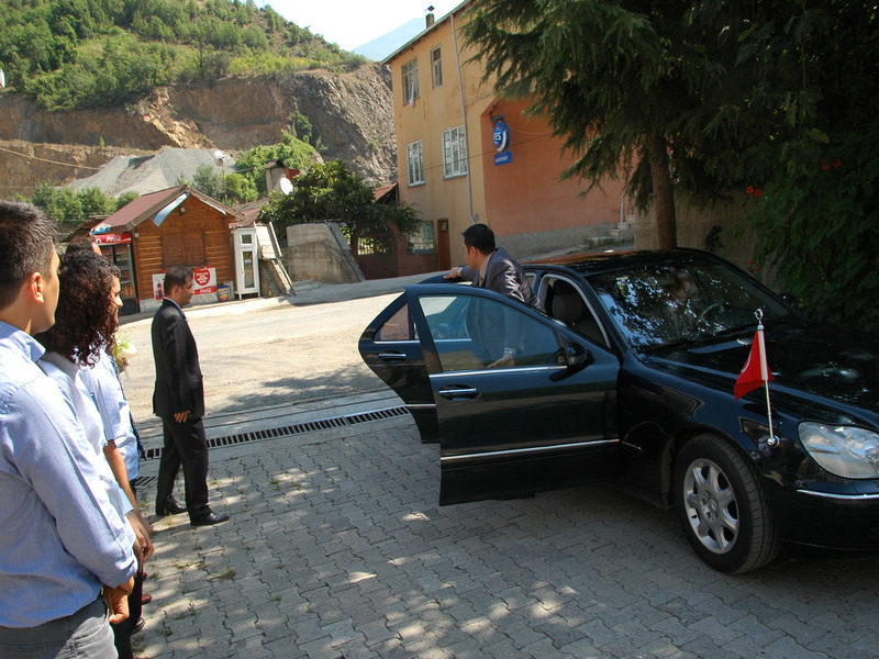 Artvin Valimiz Sn Necmettin KALKAN ın müdürlüğümüzü ziyareti