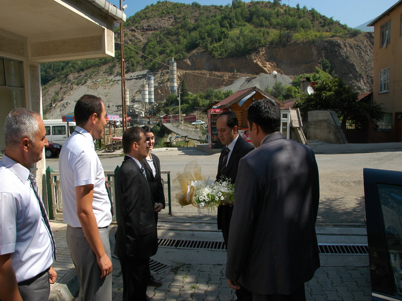 Artvin Valimiz Sn Necmettin KALKAN ın müdürlüğümüzü ziyareti