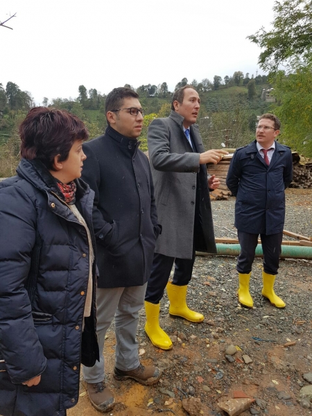 Arhavi Fen Lisesi Yurt Binasında İnceleme