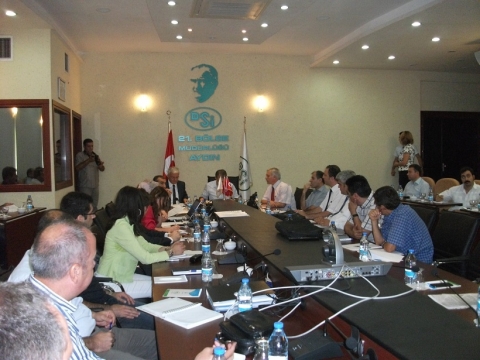 DSİ'de Yapılan Bafa Gölü ÇED Toplantısı 