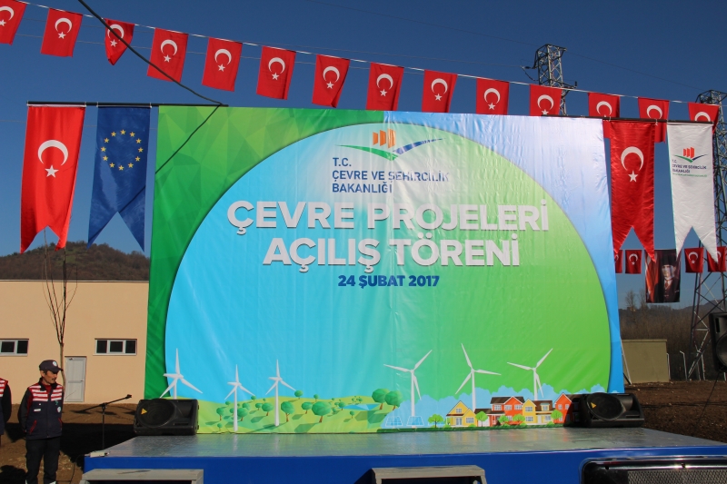 BARTIN ATIKSU ARITMA TESİSİ AÇILIŞ TÖRENİ YAPILDI