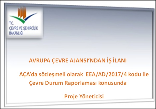 AVRUPA ÇEVRE AJANSI İŞ İLANI