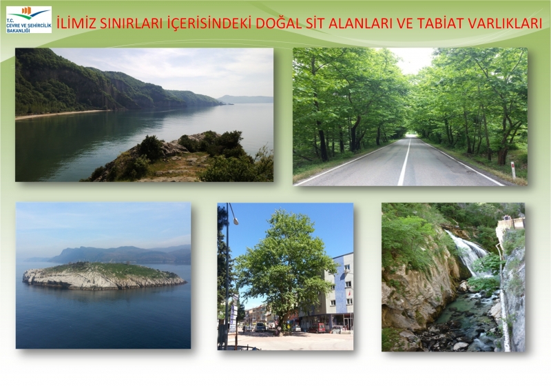 İLİMİZ SINIRLARI İÇERİSİNDEKİ DOĞAL SİT ALANLARI VE TABİAT VARLIKLARI